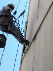 Tratamento da fachada