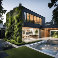 Casa jardim vertical